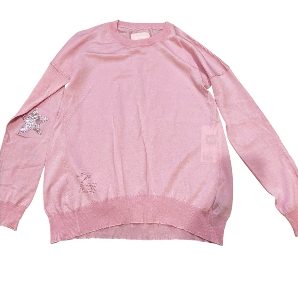 Zadig & Voltaire Cici Patch Star Blossom Sweater NWT - Picture 5 of 12